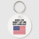 Search for democrats round key rings America