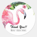 Search for pink flamingo party stickers Birthday