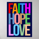 Search for faith hope love posters God