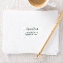 Search for initial name return address labels Girly