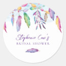 Search for bridal brunch shower stickers Boho