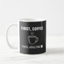 Search for adult humor mugs Minimalist typography