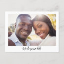 Search for funny wedding announcement cards Black and white