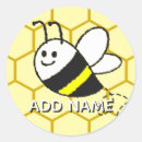 Search for bee drawing stickers Honeycomb