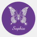 Search for purple and white stickers For her