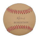 Search for monogrammed baseballs Minimalist