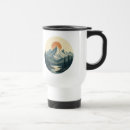 Search for mountaineering travel mugs Sunset
