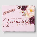 Search for quinceanera guest books Glitter