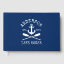 Search for nautical guest books Lake house