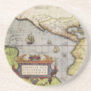 Search for antique maps coasters Old world maps