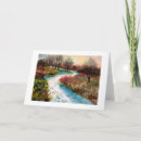 Search for landscape painting christmas cards Scene