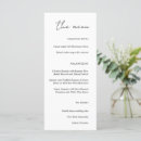 Search for handwritten wedding menus Stylish and chic