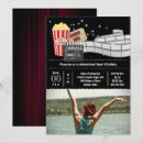 Search for film reel invitations Popcorn