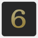 Search for number 6 stickers 6th