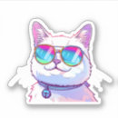Search for cat with sunglasses stickers Pets