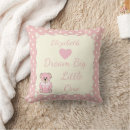Search for bear cushions Baby girl