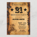 Search for country 21st birthday invitations Cowboy