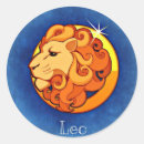 Search for leo sign stickers Astrology