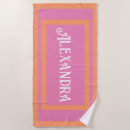 Search for orange beach towels Summer