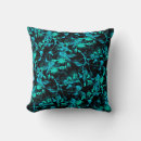 Search for black and turquoise cushions Elegant