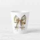 Search for white bow mugs Green