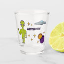Search for aliens barware Little green men