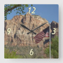 Search for american flag clocks Landscape