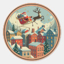 Search for sleigh stickers Santa