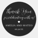 Search for thank you black stickers Lettering