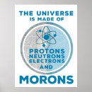 Search for morons posters Universe