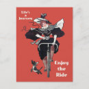 Search for riding bikes postcards Vintage