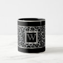 Search for grey leopard mugs Black