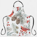 Search for cardinal bird aprons Pattern