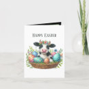 Search for cow easter cards Cute