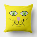 Search for funny cartoon cat cushions Cute