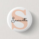 Search for initial monogram badges Bridesmaid