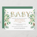 Search for typography baby shower invitations Gold