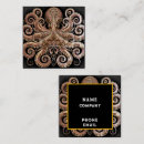 Search for octopus business cards Underwater