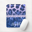 Search for blue leopard mouse mats Chic