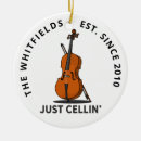 Search for funny violin christmas tree decorations Fiddle