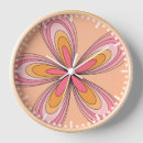 Search for 70s retro clocks Flower power