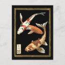 Search for fish swimming postcards Japanese