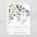 Search for christian cross funeral invitations Elegant
