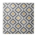 Search for black diamond tiles Pattern