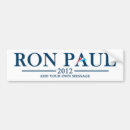 Search for 2012 bumper stickers Paul