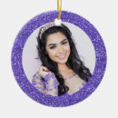 Search for purple christmas tree decorations Birthday