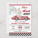Search for white elephant invitations Vintage