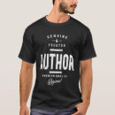 Search for author tshirts Job