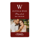 Search for dark red maroon stickers Bride