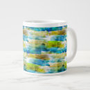 Search for artistic jumbo mugs Blue